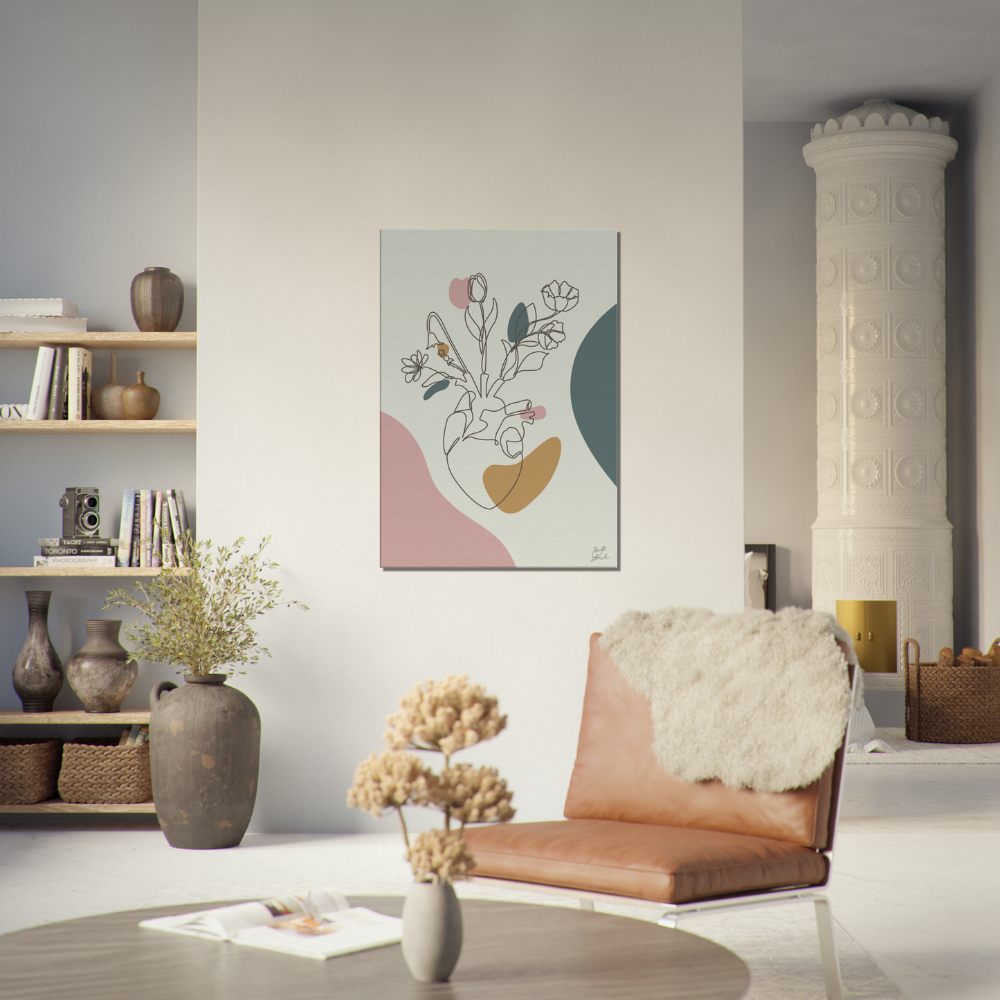 #Size_70x100 cm / 28x40″