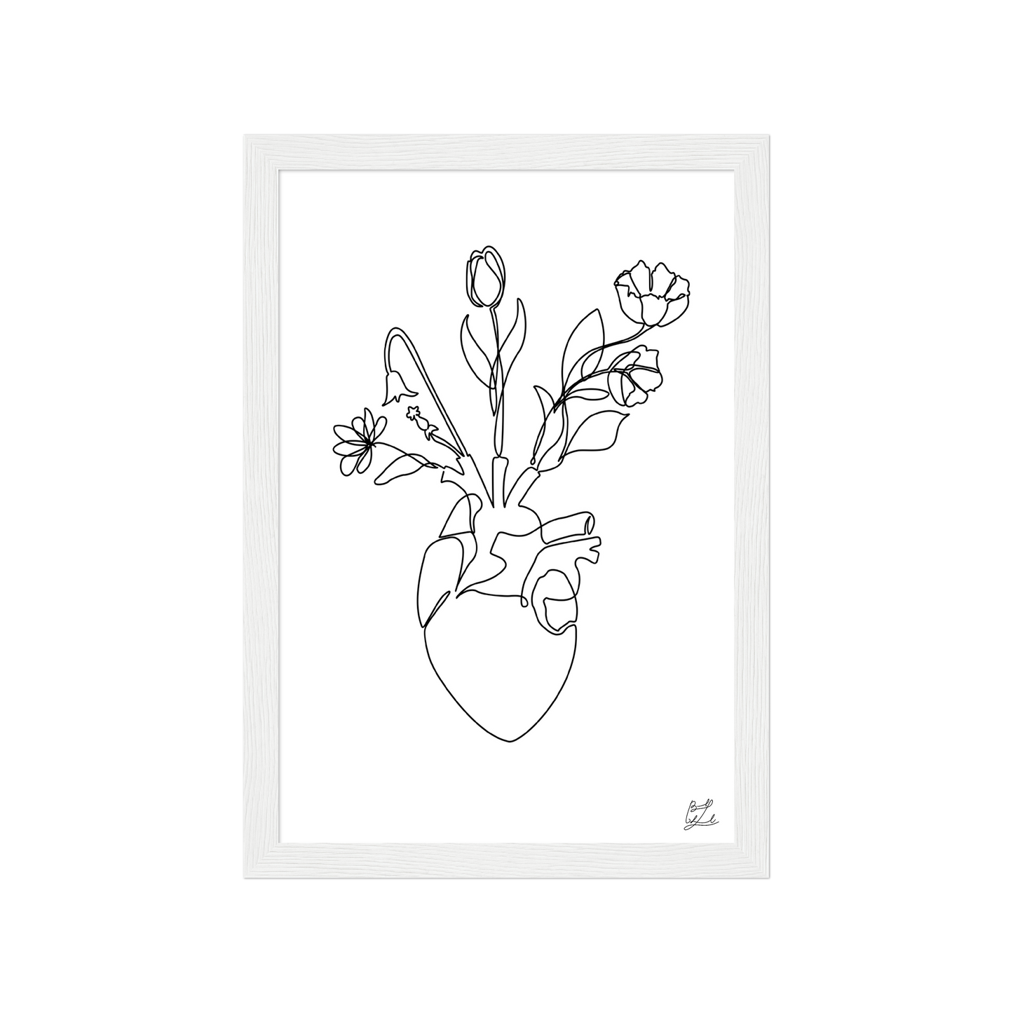 #Size_A4 21x29.7 cm / 8x12″ / White