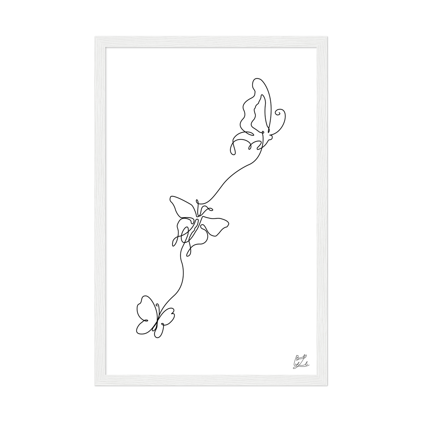 #Size_30x40 cm / 12x16″ / White