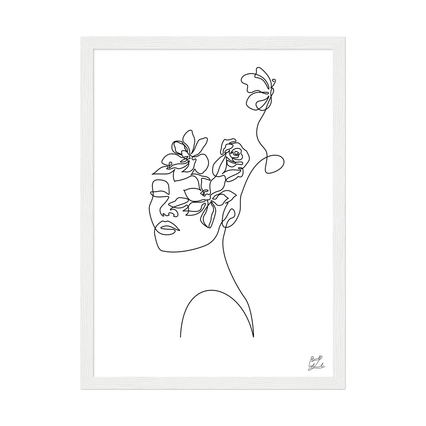 #Size_30x40 cm / 12x16″ / White