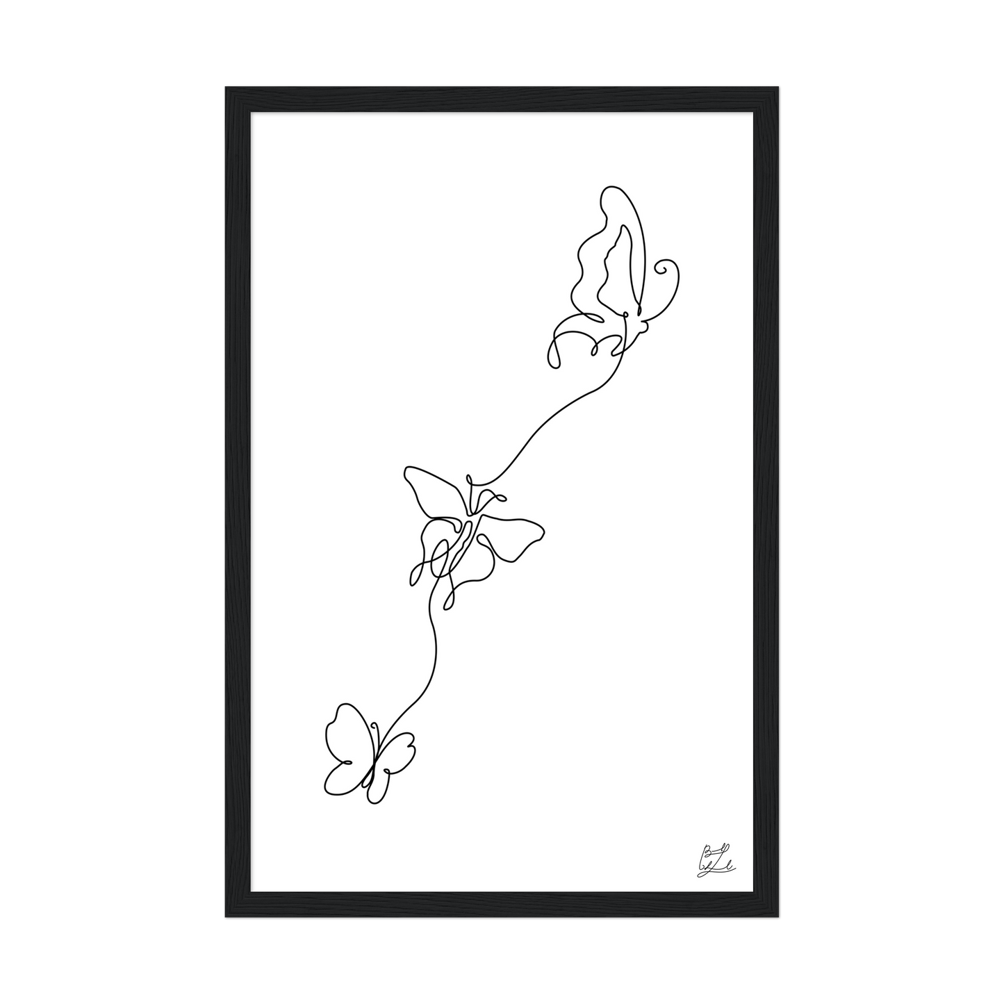 #Size_30x40 cm / 12x16″ / Black