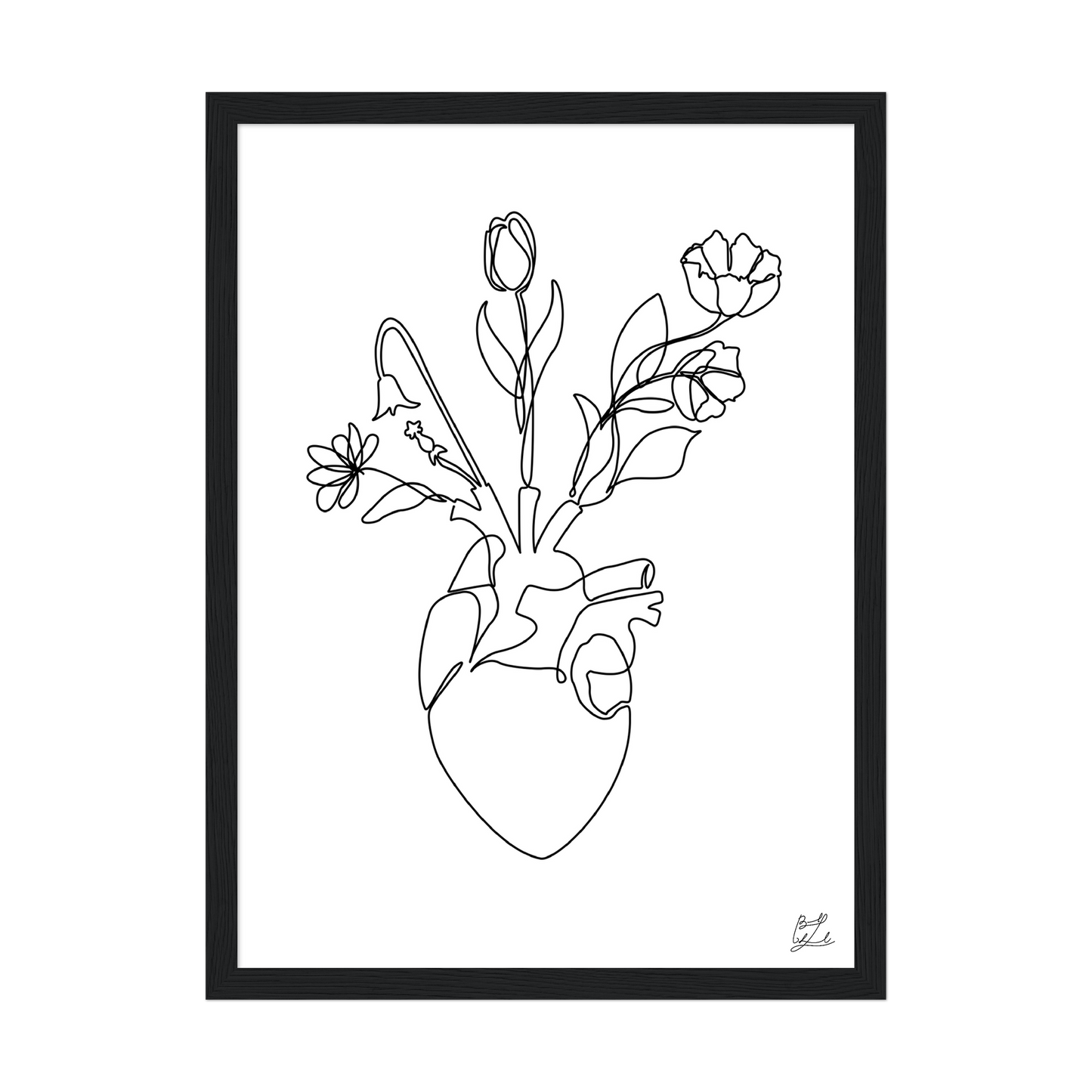 #Size_30x40 cm / 12x16″ / Black