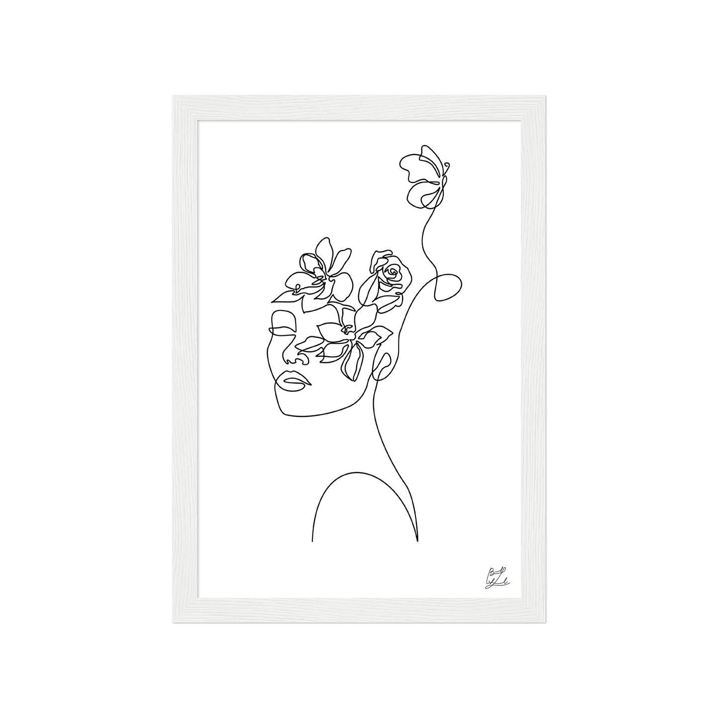 #Size_A4 21x29.7 cm / 8x12″ / White