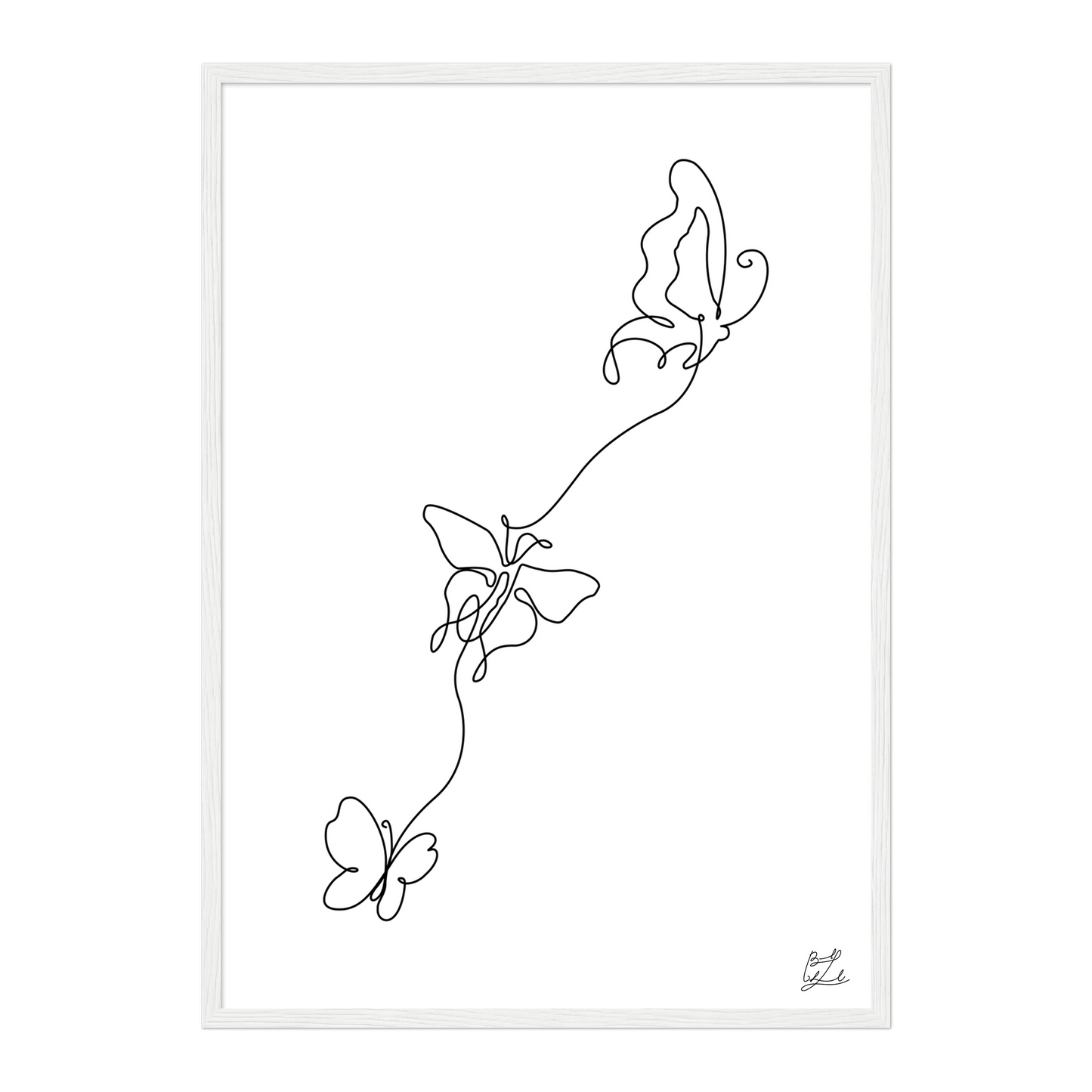 #Size_50x70 cm / 20x28″ / White