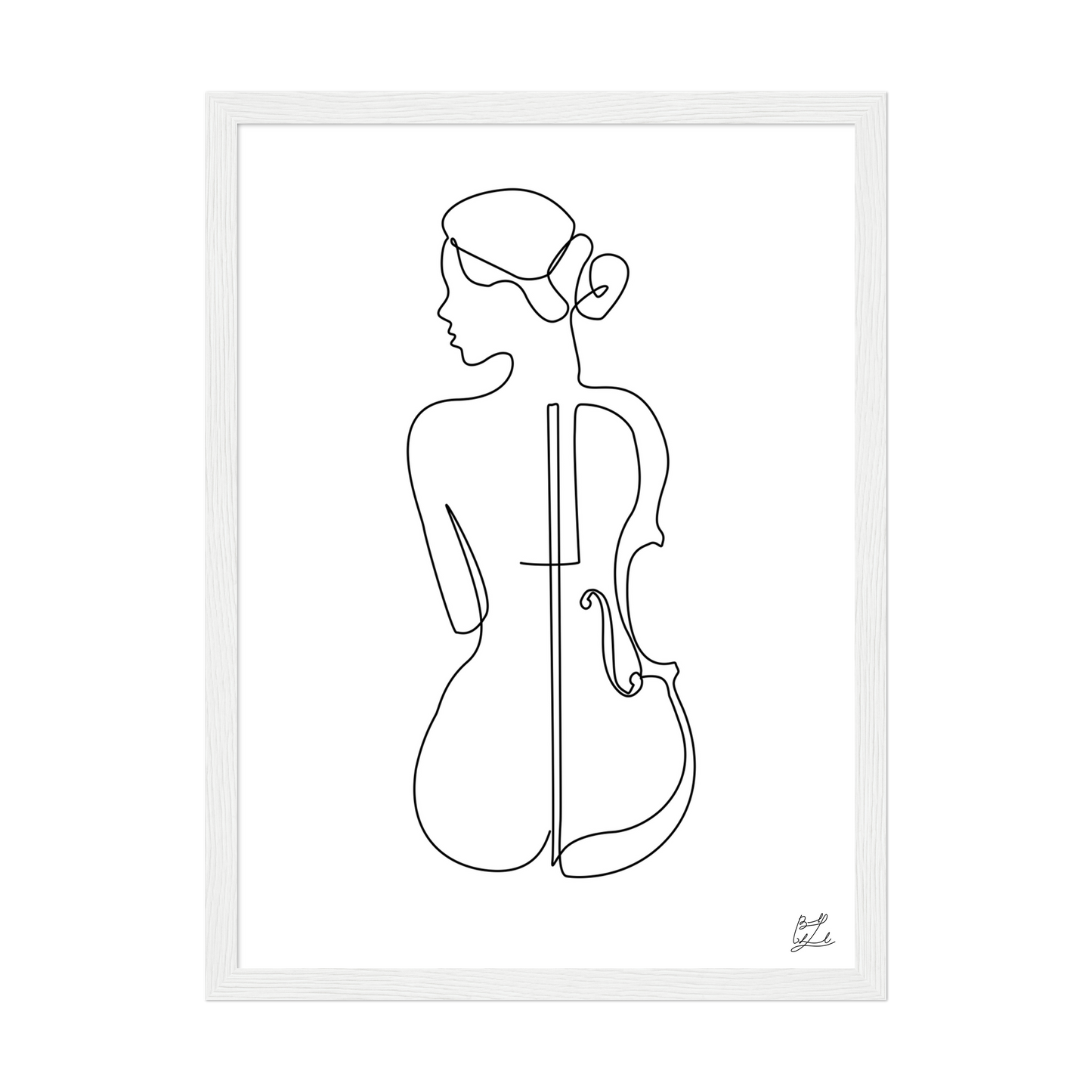 #Size_30x40 cm / 12x16″ / White