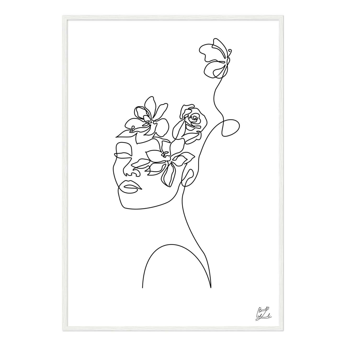 #Size_70x100 cm / 28x40″ / White