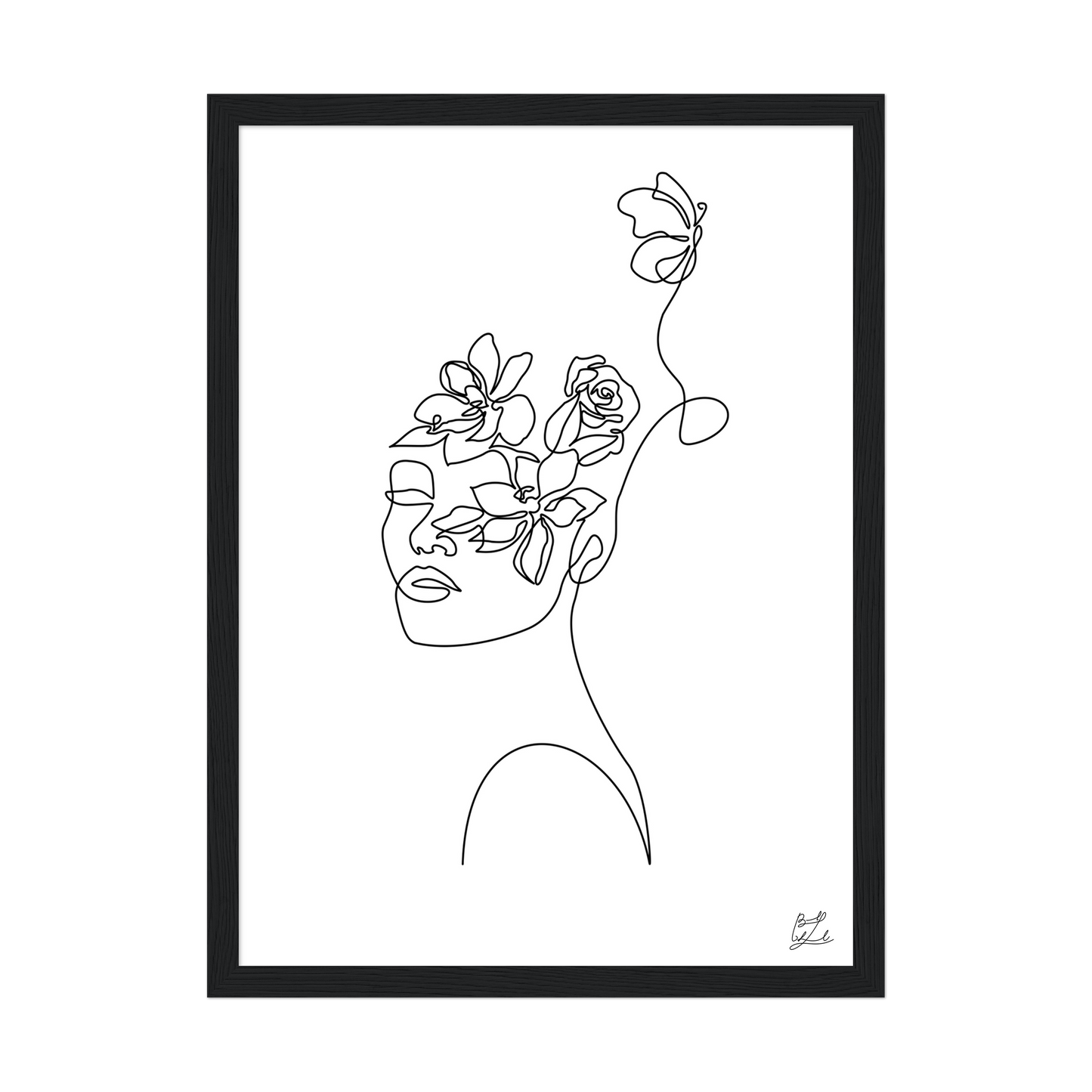 #Size_30x40 cm / 12x16″ / Black