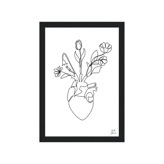 #Size_A4 21x29.7 cm / 8x12″ / Black