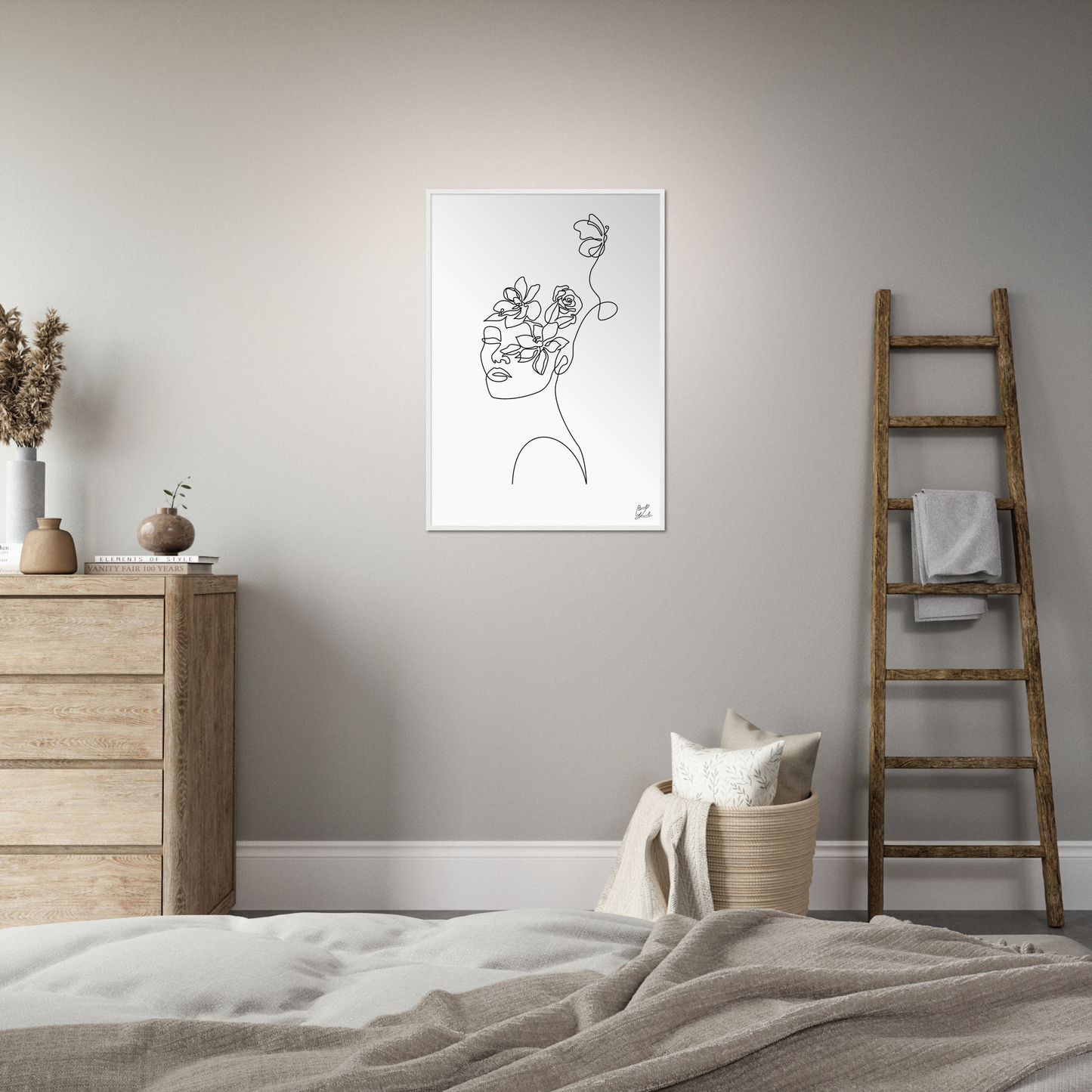 #Size_70x100 cm / 28x40″ / White