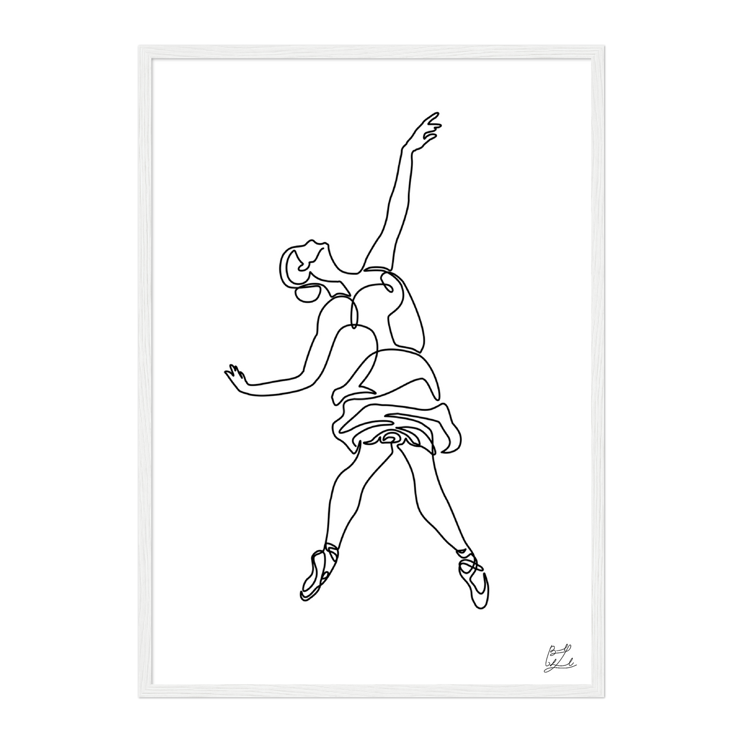 #Size_50x70 cm / 20x28″ / White
