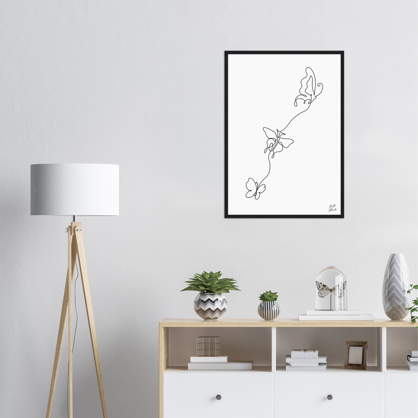 #Size_50x70 cm / 20x28″ / Black