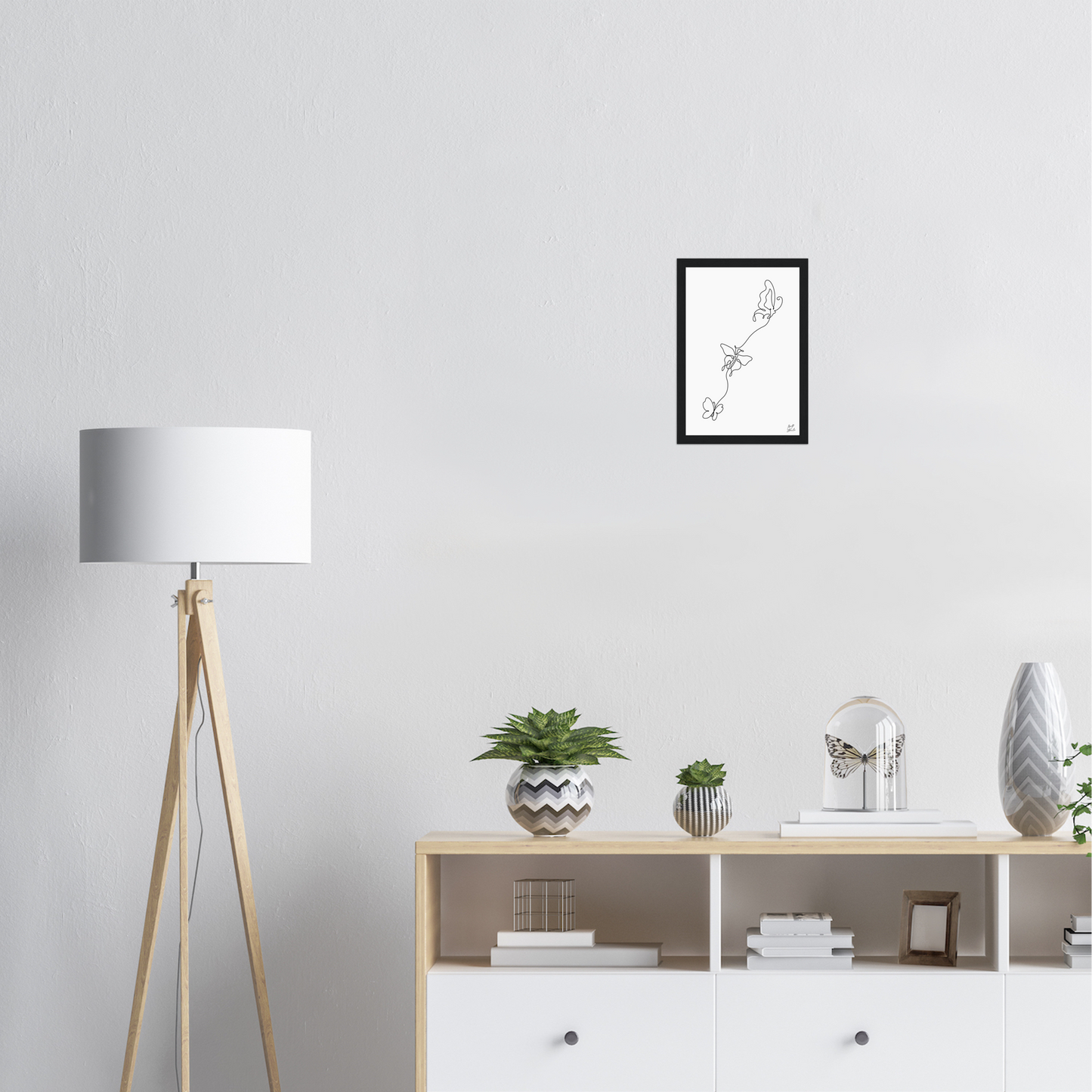 #Size_A4 21x29.7 cm / 8x12″ / Black