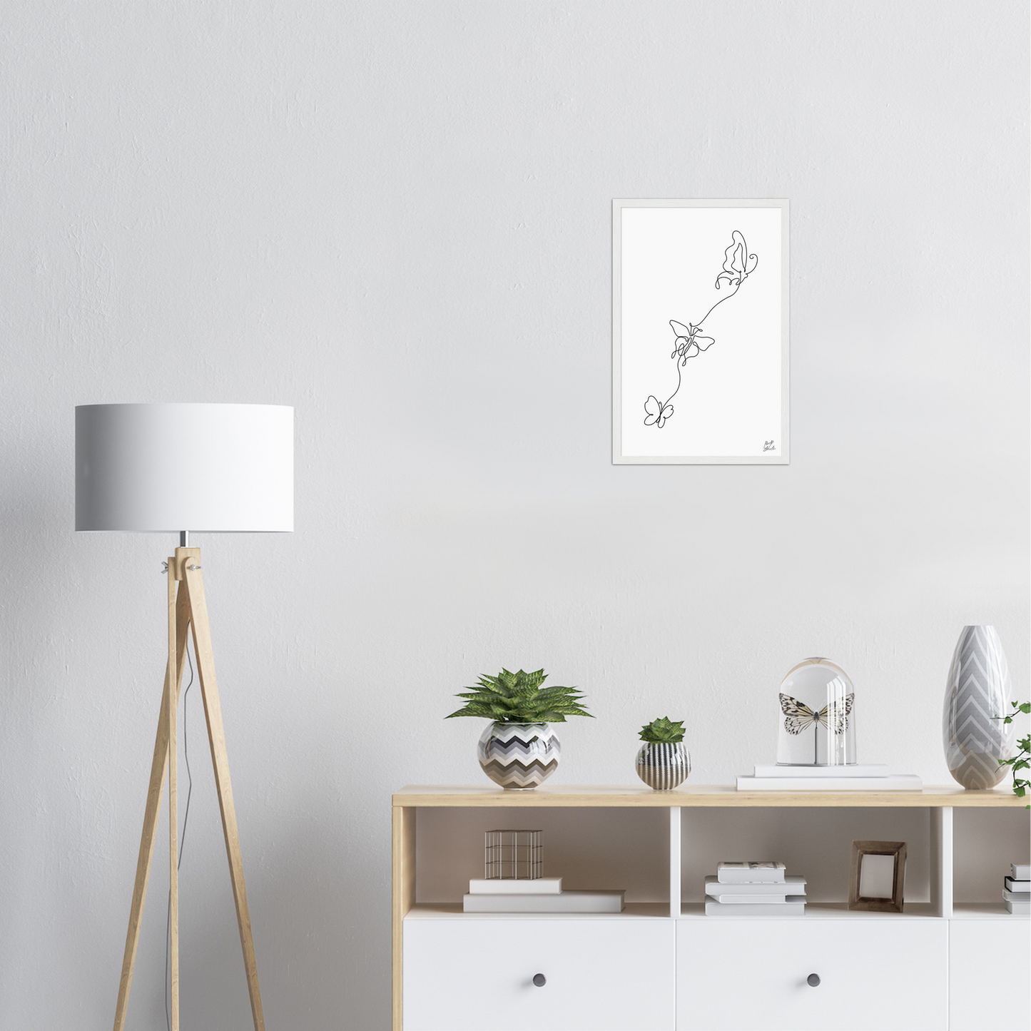 #Size_30x40 cm / 12x16″ / White