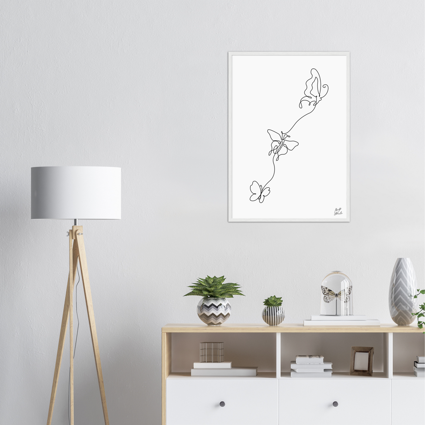 #Size_50x70 cm / 20x28″ / White