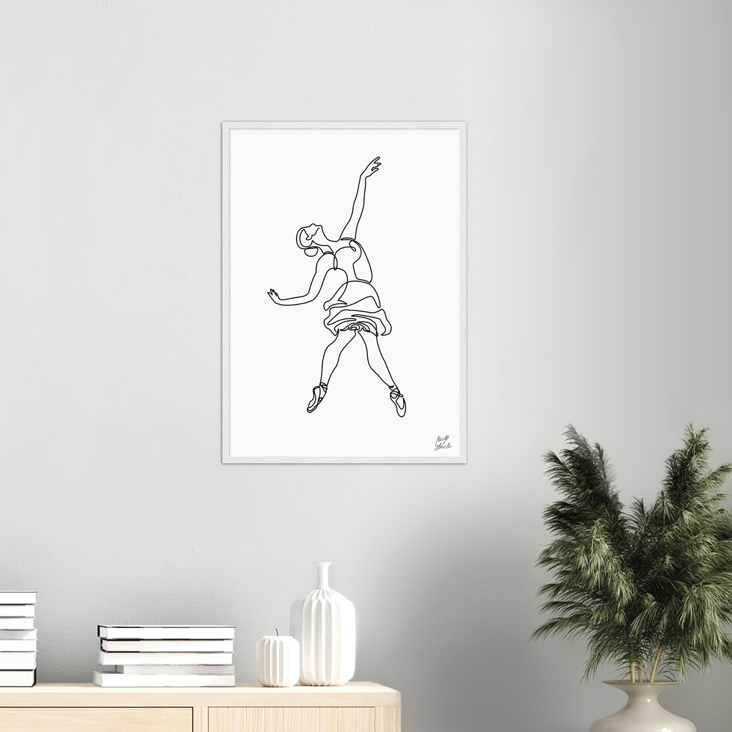 #Size_50x70 cm / 20x28″ / White