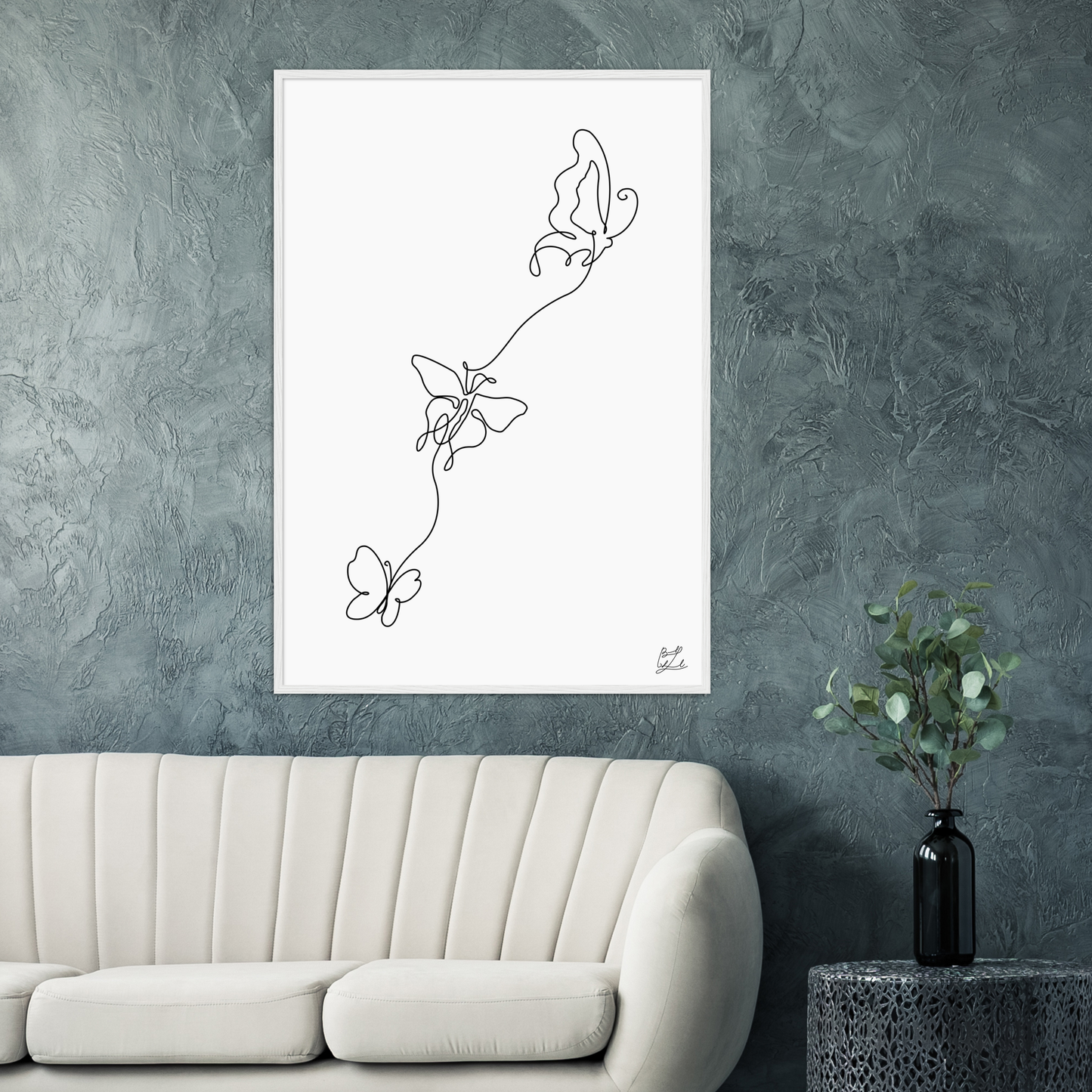 #Size_70x100 cm / 28x40″ / White