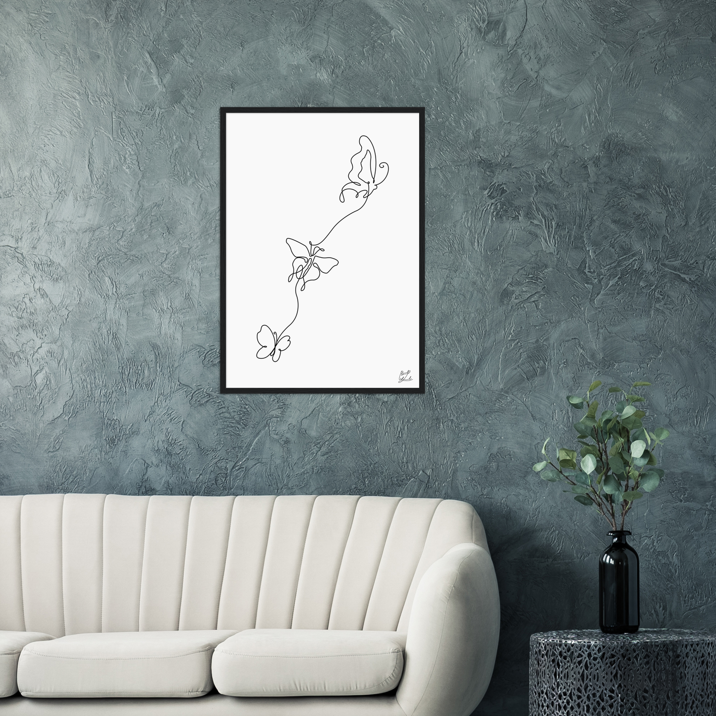 #Size_50x70 cm / 20x28″ / Black