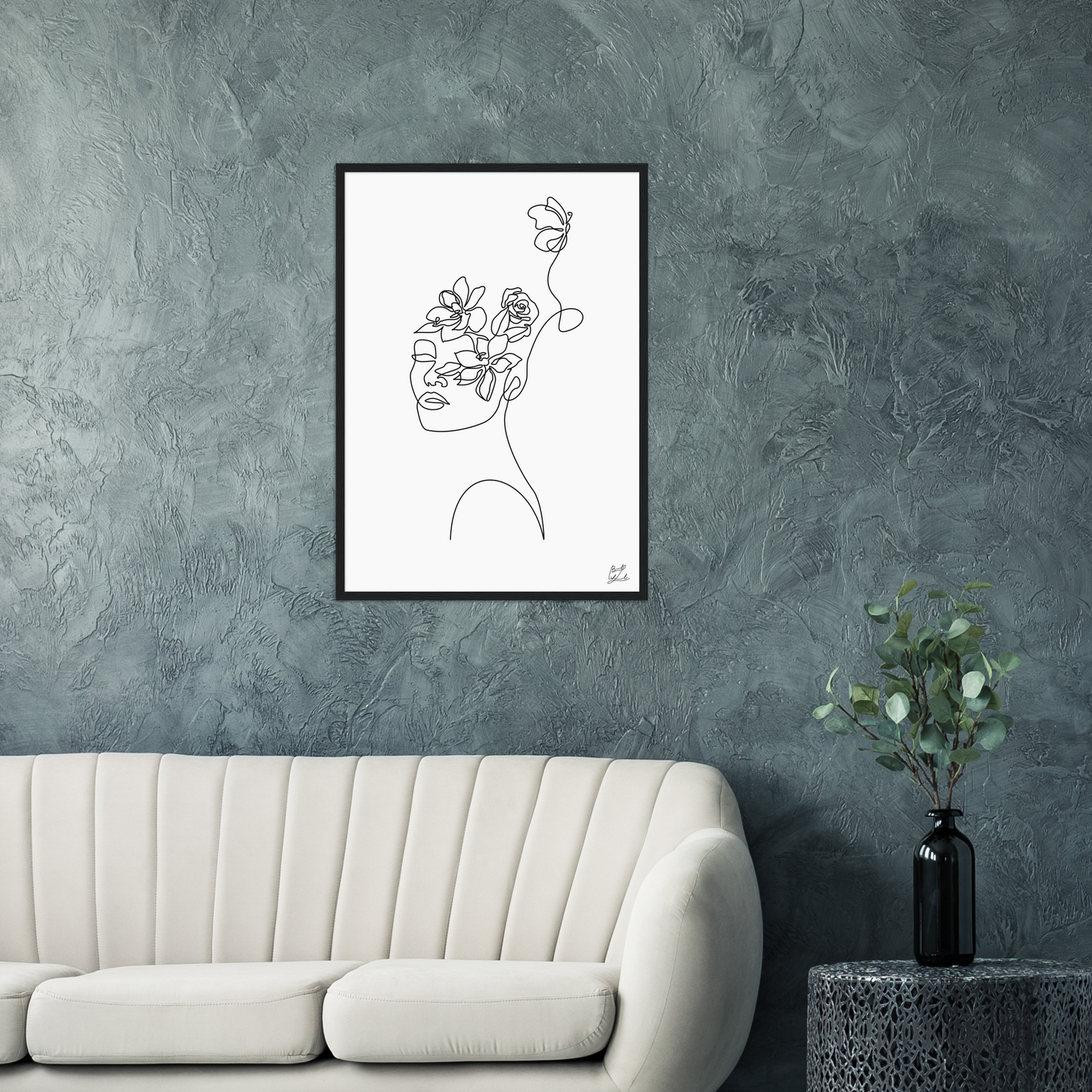 #Size_50x70 cm / 20x28″ / Black
