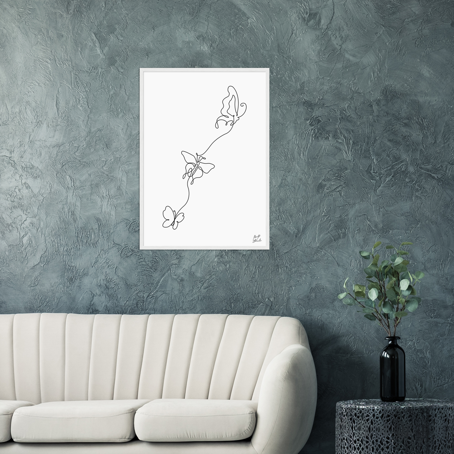 #Size_50x70 cm / 20x28″ / White