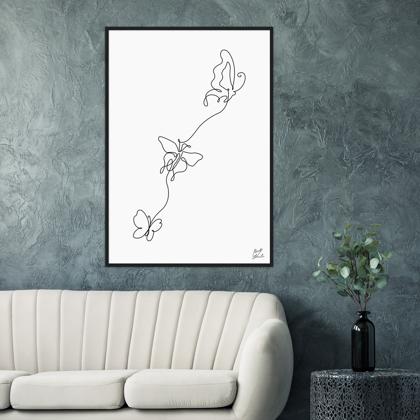 #Size_70x100 cm / 28x40″ / Black