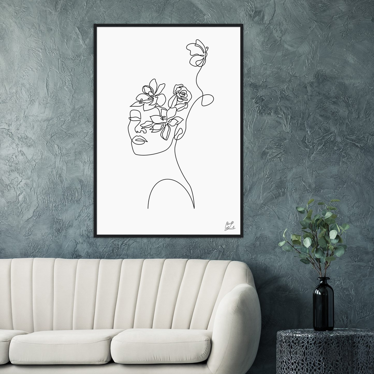 #Size_70x100 cm / 28x40″ / Black