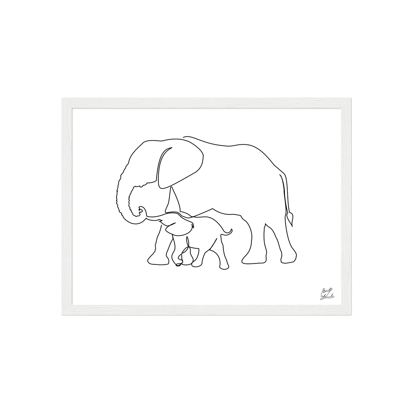 #Size_30x40 cm / 12x16″ / White