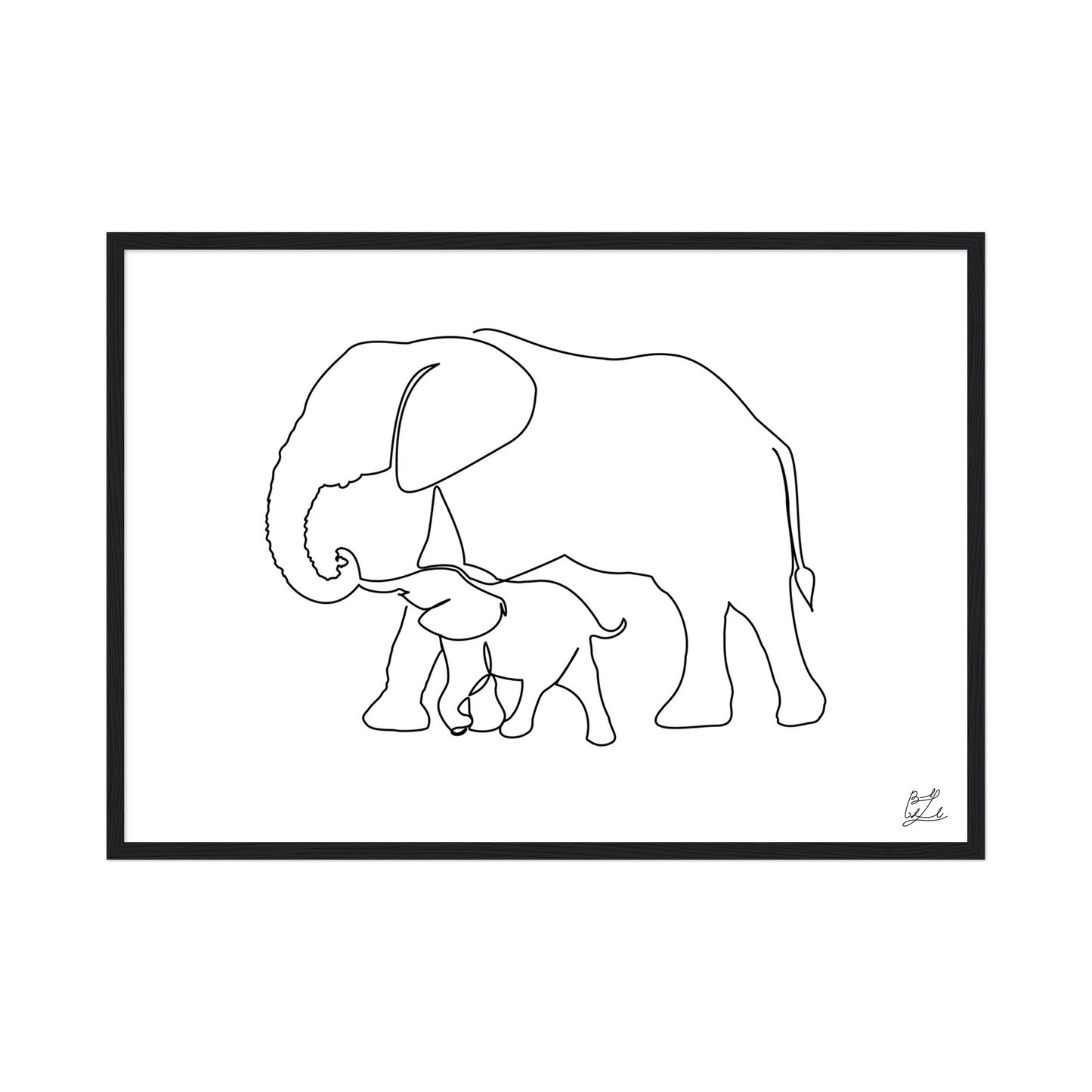 #Size_50x70 cm / 20x28″ / Black