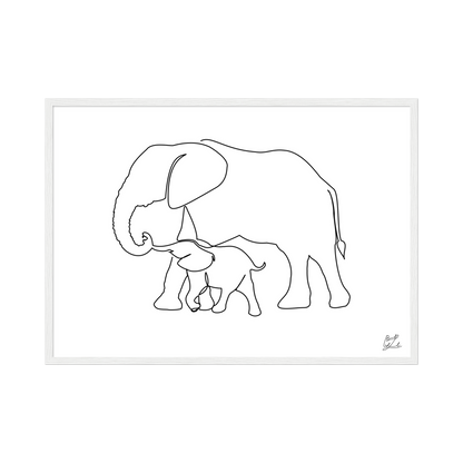 #Size_50x70 cm / 20x28″ / White