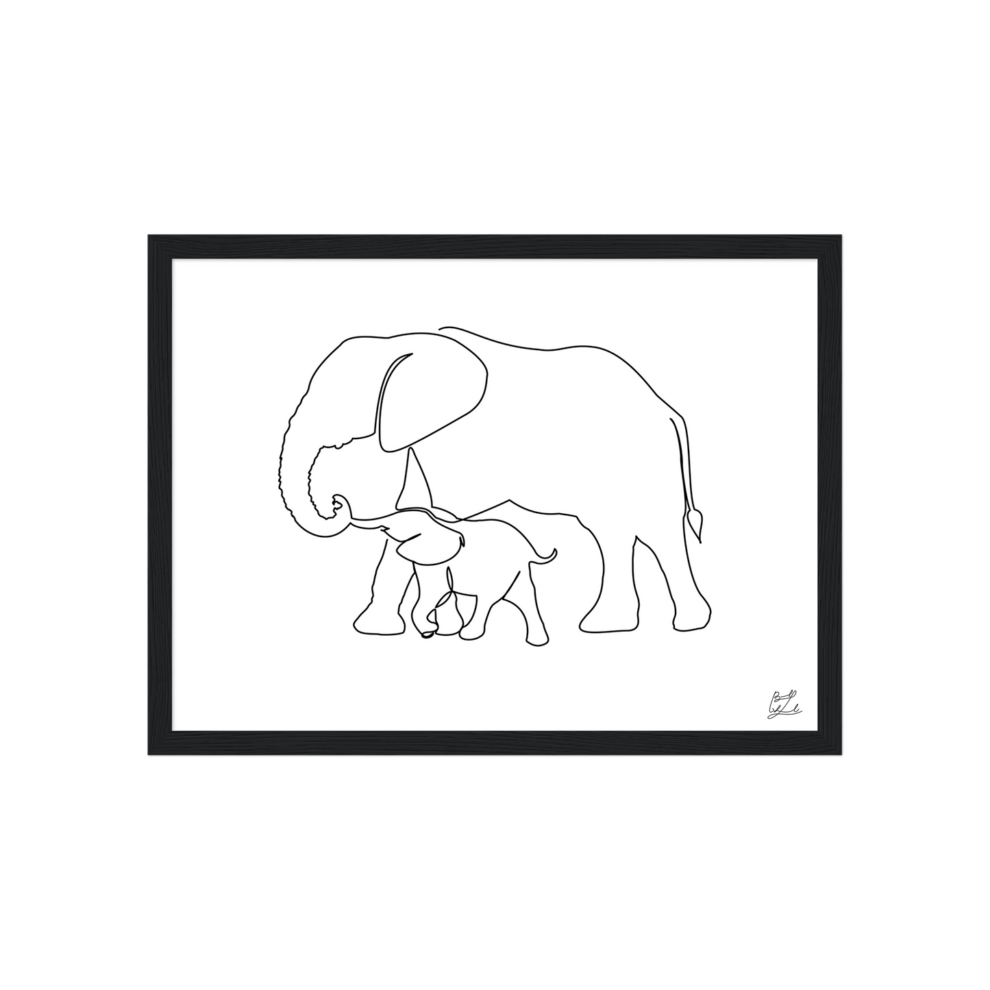 #Size_30x40 cm / 12x16″ / Black