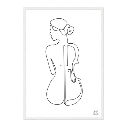 #Size_50x70 cm / 20x28″ / White