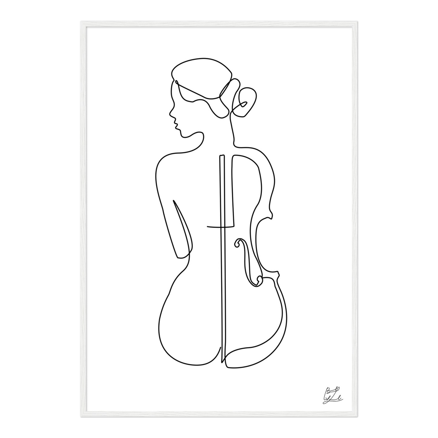 #Size_70x100 cm / 28x40″ / White
