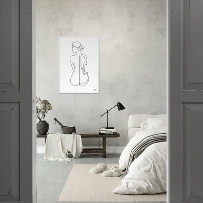 #Size_70x100 cm / 28x40″ / White