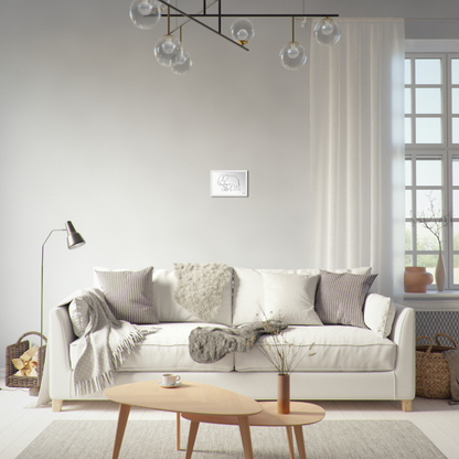 #Size_A4 21x29.7 cm / 8x12″ / White