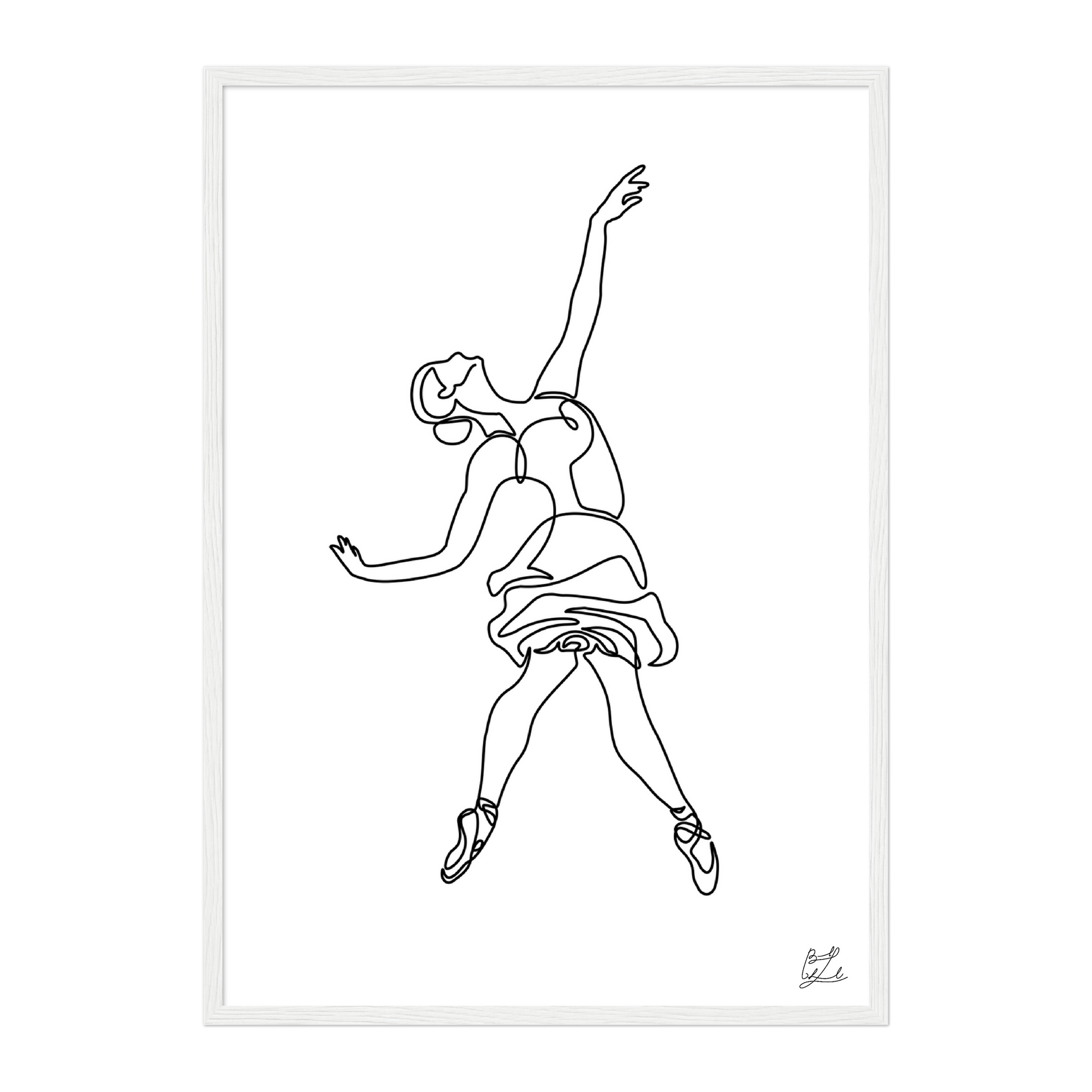 #Size_50x70 cm / 20x28″ / White