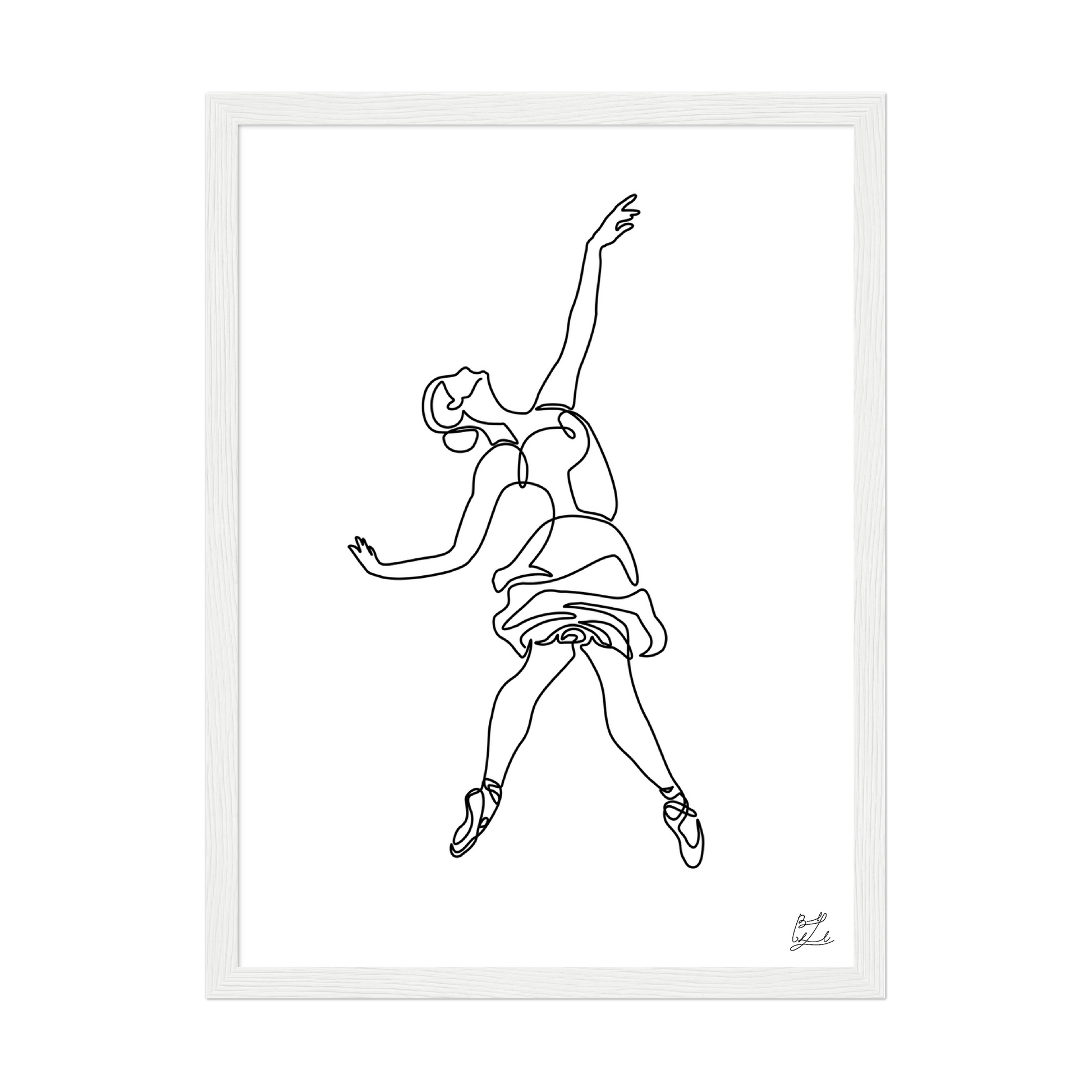 #Size_30x40 cm / 12x16″ / White