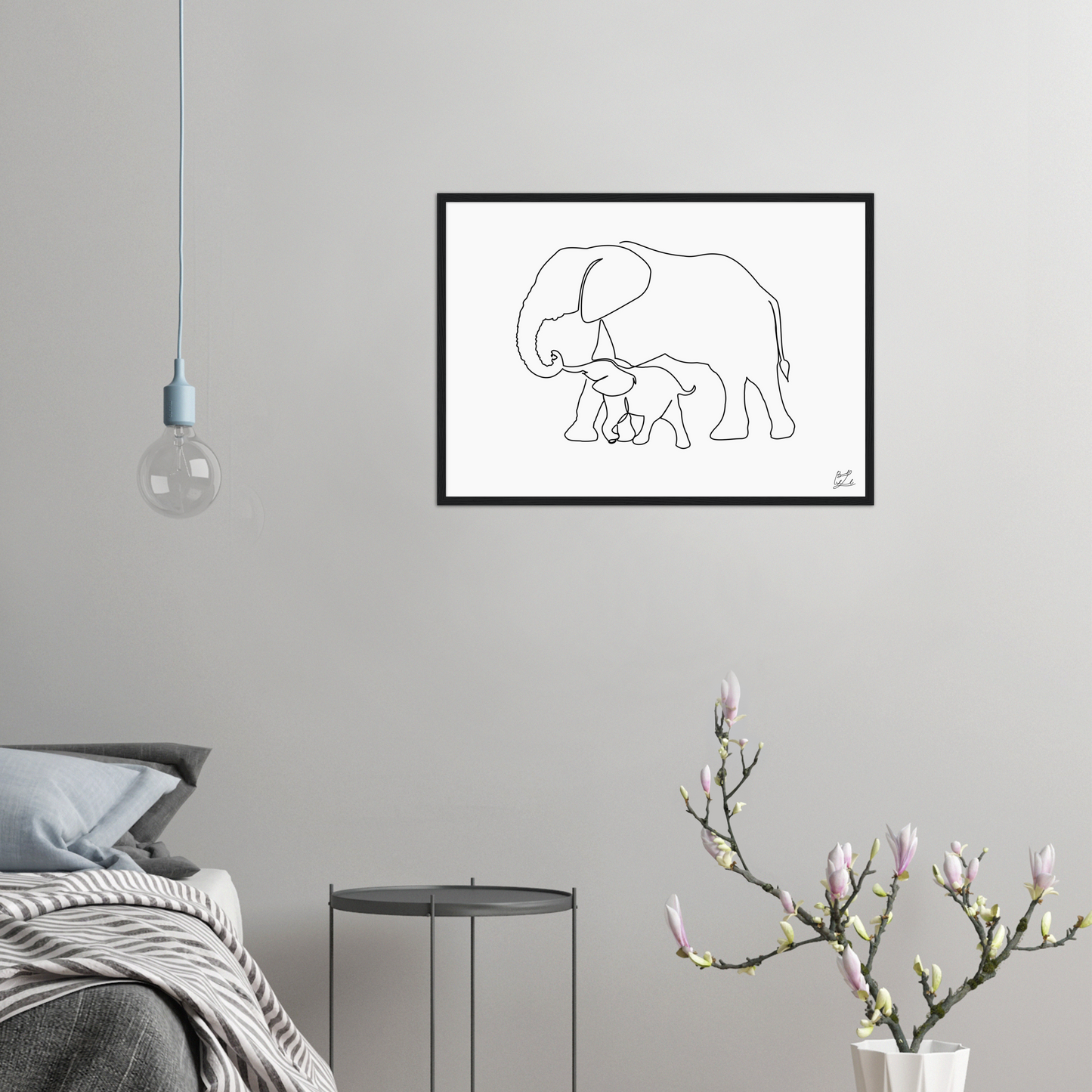 #Size_50x70 cm / 20x28″ / Black