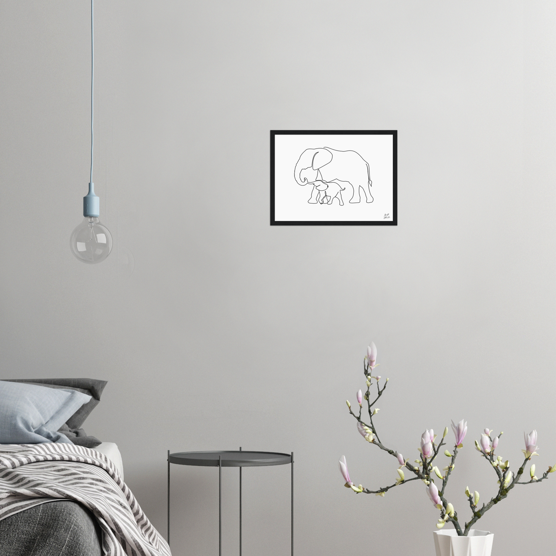 #Size_30x40 cm / 12x16″ / Black