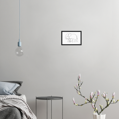 #Size_A4 21x29.7 cm / 8x12″ / Black
