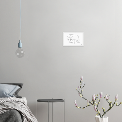 #Size_A4 21x29.7 cm / 8x12″ / White