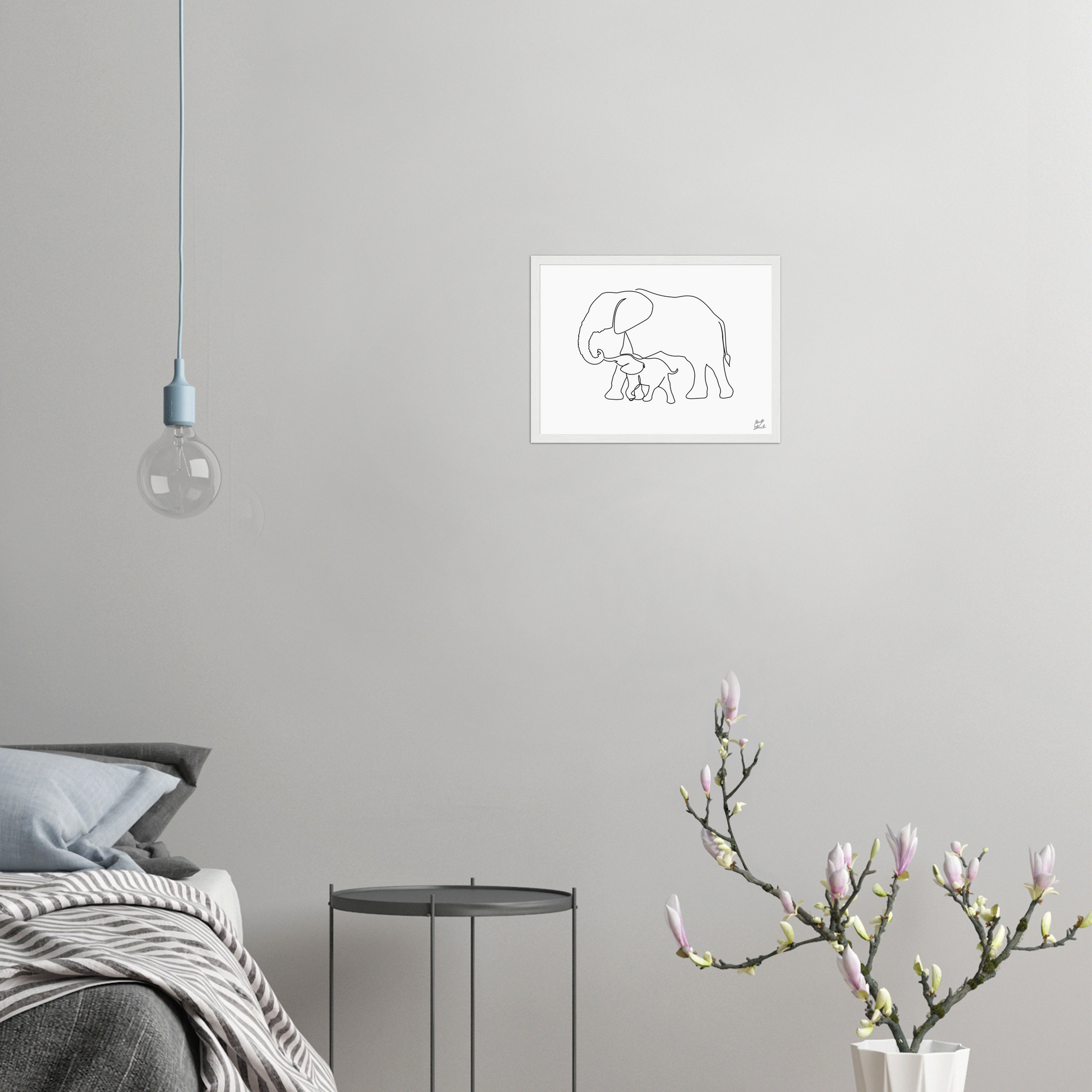 #Size_30x40 cm / 12x16″ / White