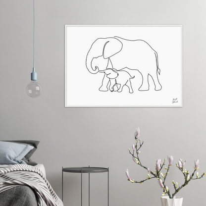 #Size_70x100 cm / 28x40″ / White