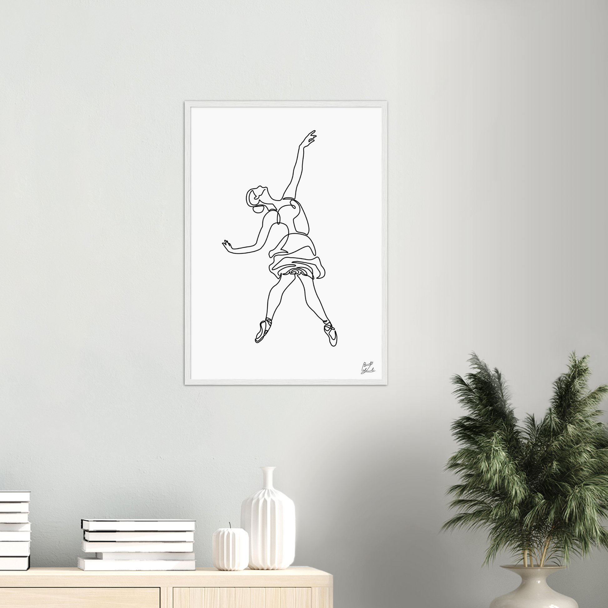 #Size_50x70 cm / 20x28″ / White