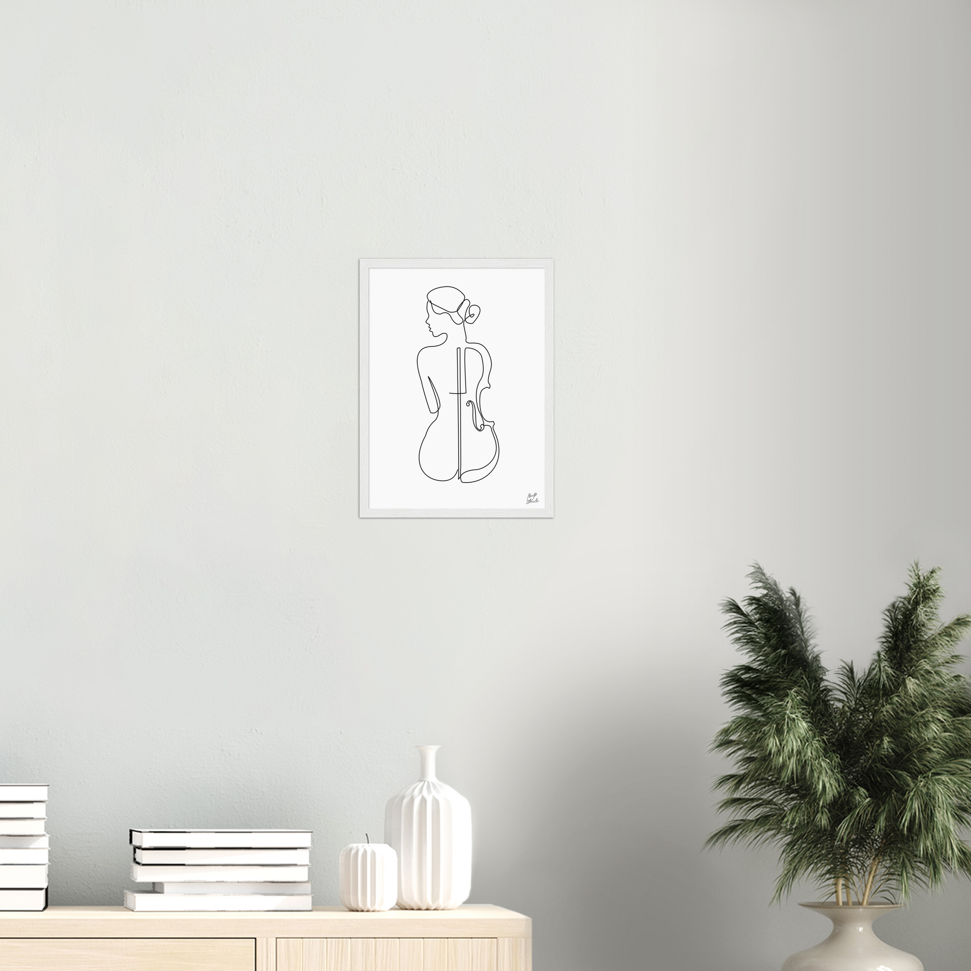 #Size_30x40 cm / 12x16″ / White