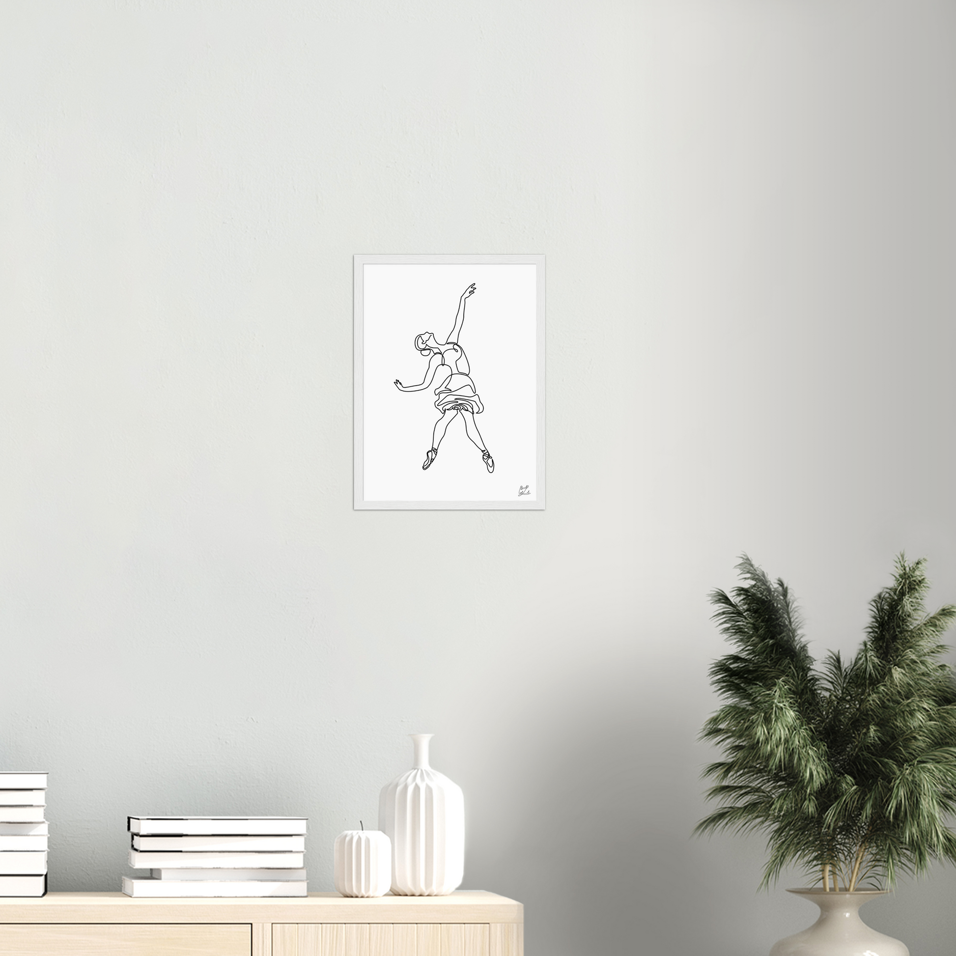 #Size_30x40 cm / 12x16″ / White