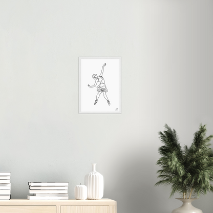 #Size_30x40 cm / 12x16″ / White