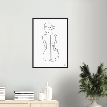 #Size_50x70 cm / 20x28″ / Black