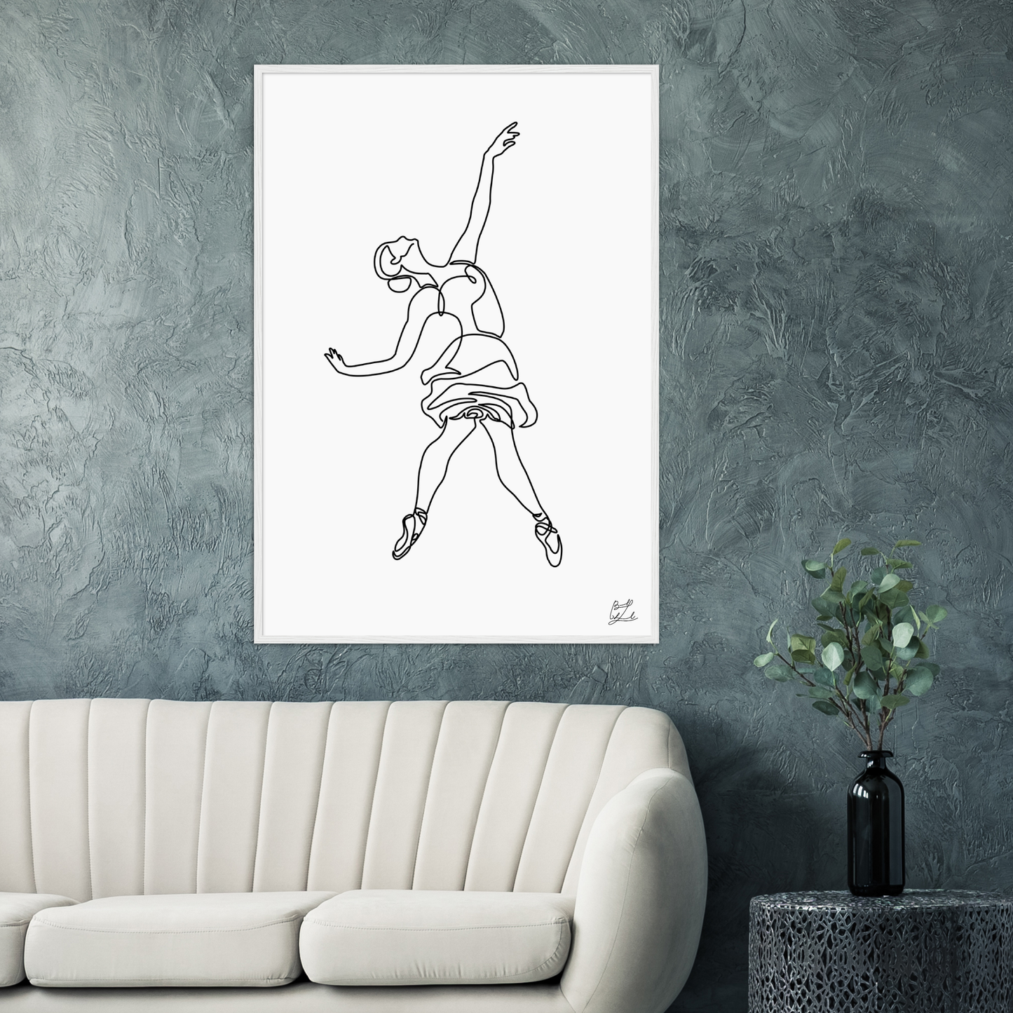 #Size_70x100 cm / 28x40″ / White