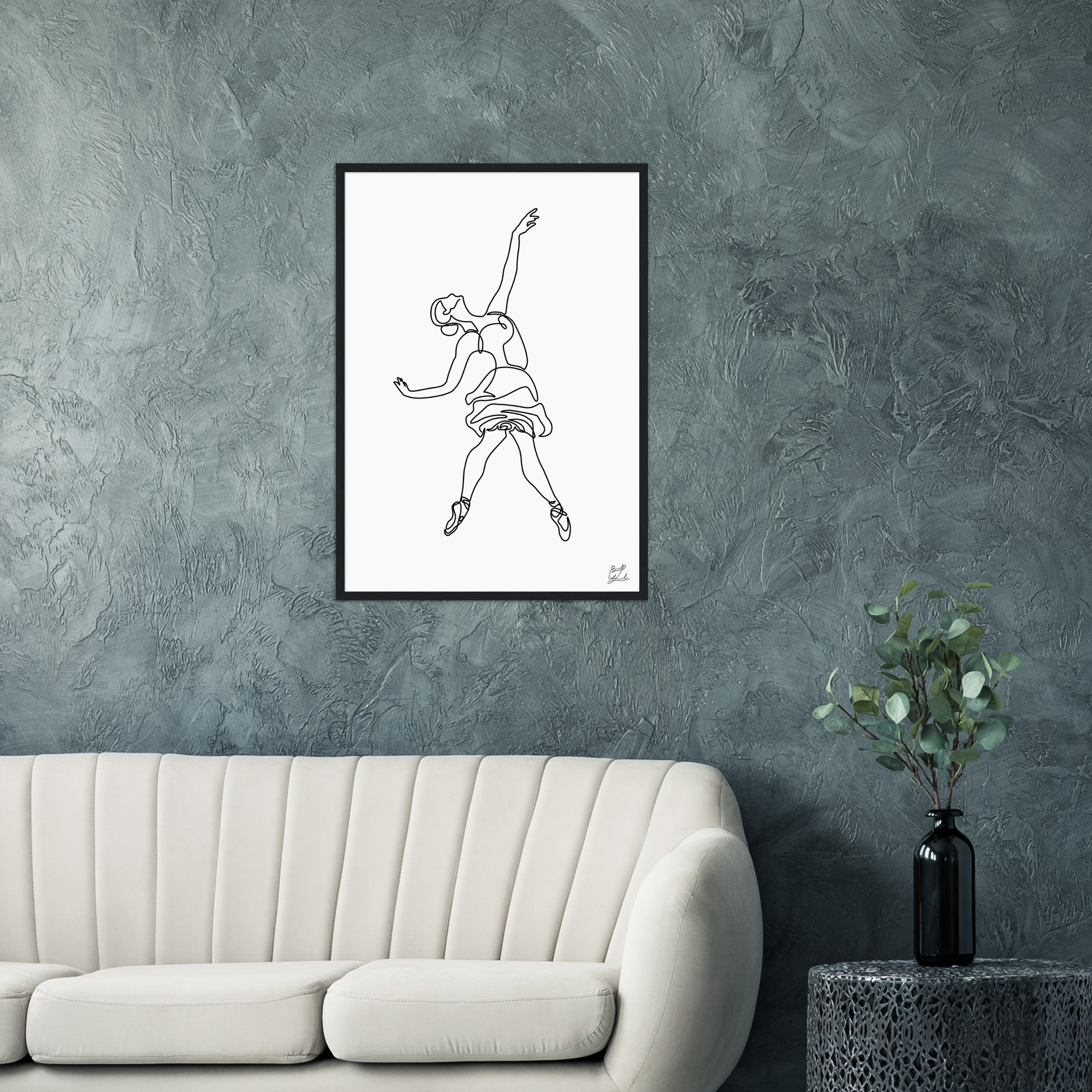 #Size_50x70 cm / 20x28″ / Black